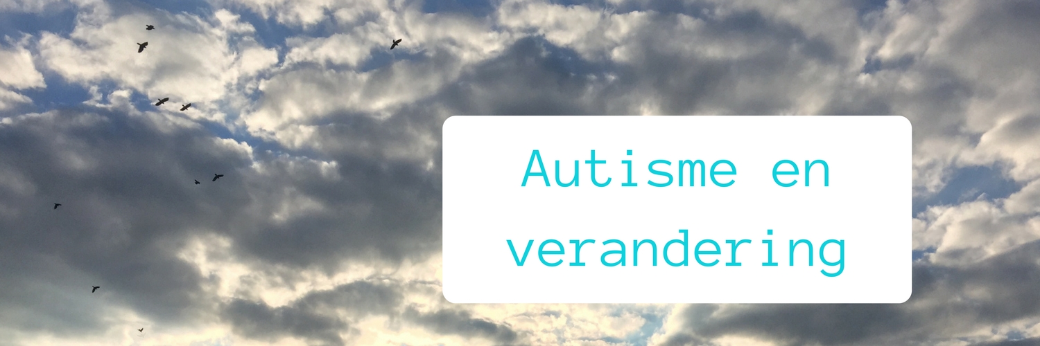 Header autisme en veranderingen met wolken en vogels